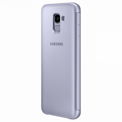 Чехол Samsung Galaxy J6 Wallet Cover Violet в рассрочку без первоначального взноса и переплат