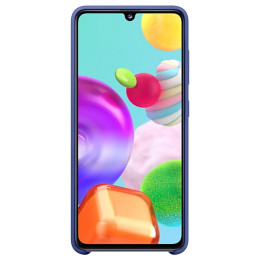Чехол Samsung A41 Silicone Cover Blue