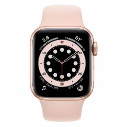 Apple Watch S6 40mm Gold Aluminum Case / Pink Sand Sport Band