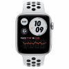Apple Watch S6 44mm Silver Aluminum Case / Pure Platinum/Black NIKE Sport Band в рассрочку без первоначального взноса и переплат