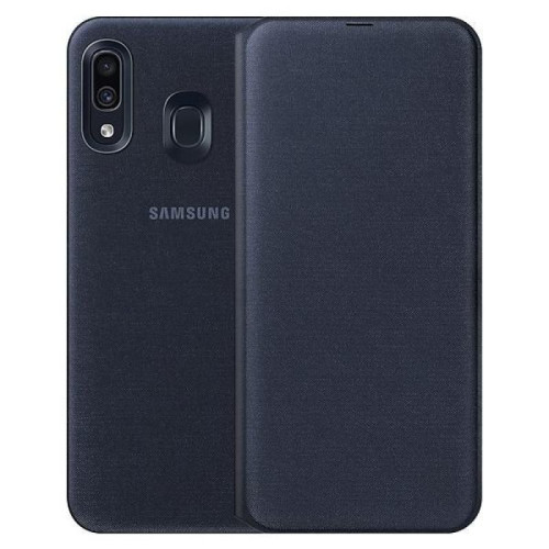 Чехол Samsung Galaxy A30 Wallet Cover Black в рассрочку без первоначального взноса и переплат