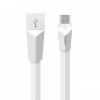 Кабель USB - MicroUSB / HOCO X4 / 1M / Белый в рассрочку