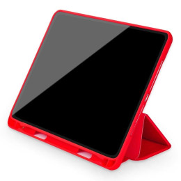 Чехол iPad Pro 12.9 (2020) Gurdini Leather Pen Slot Red