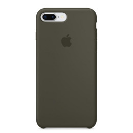 Чехол iPhone 7/8 Plus Silicone Case Dark Olive
