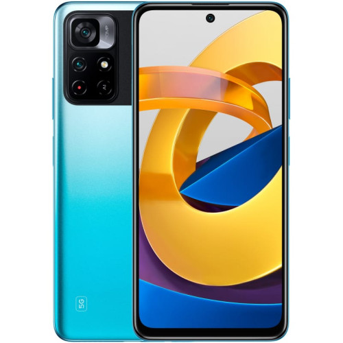 Xiaomi Poco M4 Pro 5G 6/128 GB Cool Blue Cool Blue в рассрочку без первоначального взноса и переплат
