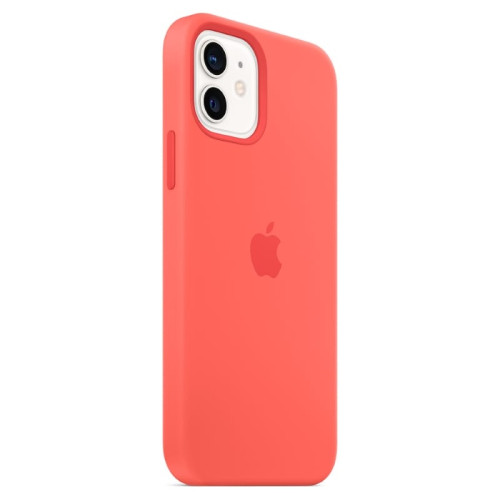 Чехол iPhone 12/12 Pro Silicone Case MagSafe Pink Citrus в рассрочку без первоначального взноса и переплат