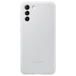 Чехол-накладка Samsung Galaxy S21 Silicone Cover Light Grey