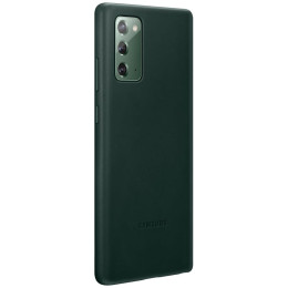 Чехол Samsung Galaxy Note 20 Leather Cover Green