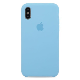 Чехол iPhone XS Max Silicone Case Cornflower