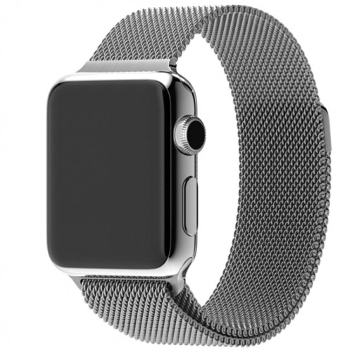 Ремешок для Apple Watch 42/44mm Milanese Loop Silver в рассрочку без первоначального взноса и переплат