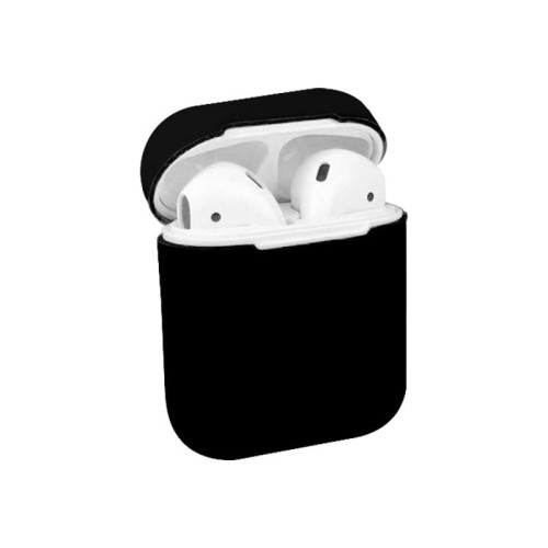 Чехол AirPods 1/2 Silicone Case Black в рассрочку без первоначального взноса и переплат