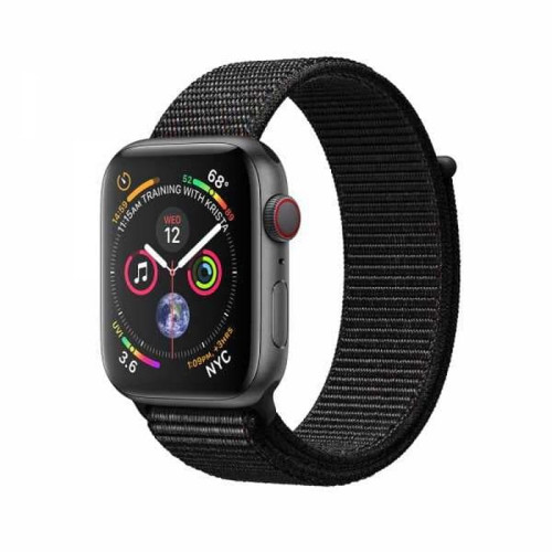 Apple Watch S4 40mm Black Loop Cellular в рассрочку без первоначального взноса и переплат