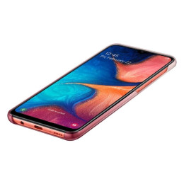 Чехол Samsung A20 Gradation Cover Pink