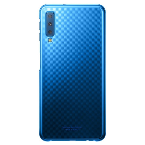 Чехол Samsung A7 (2018) Gradation Cover Blue в рассрочку без первоначального взноса и переплат