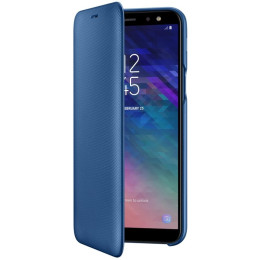 Чехол Samsung Galaxy A6 Wallet Cover Blue