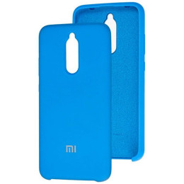 Чехол Xiaomi Redmi 8 Silicone Cover Light Blue