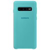 Чехол Samsung Galaxy S10 Silicone Cover Green в рассрочку