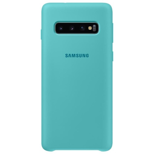 Чехол Samsung Galaxy S10 Silicone Cover Green в рассрочку без первоначального взноса и переплат