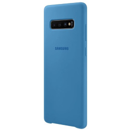 Чехол Samsung Galaxy S10 Plus Silicone Cover Blue