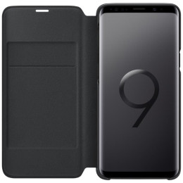 Чехол Samsung S9 LED View Cover Black
