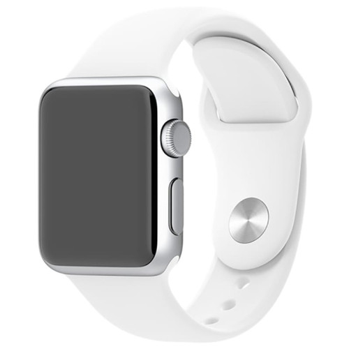 Ремешок для Apple Watch 38/40mm Sport White в рассрочку без первоначального взноса и переплат