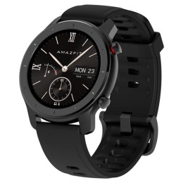 Смарт часы Amazfit GTR 42mm Starry Black / Black Silicone Strap