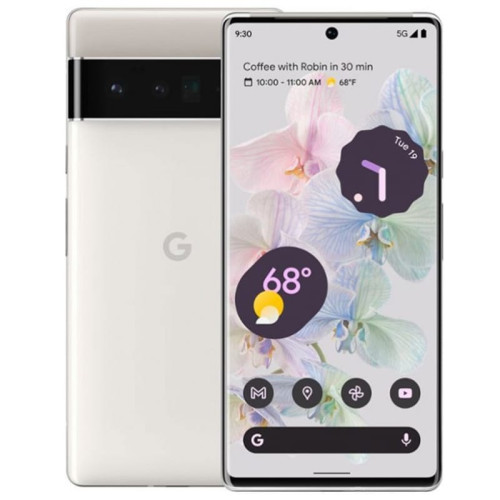 Google Pixel 6 Pro 12/128GB 5G Cloudy White в рассрочку без первоначального взноса и переплат
