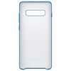 Чехол Samsung Galaxy S10 Plus Silicone Cover Blue в рассрочку без первоначального взноса и переплат