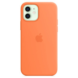 Чехол iPhone 12/12 Pro Silicone Case MagSafe Kumquat