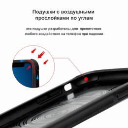 Чехол iPhone XR Pitaka MagEZ Case Pro (Противоударный) Черно-Серый (в полоску)/Кевлар (арамид)