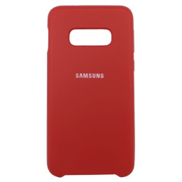 Чехол Samsung S10e Silicone Cover Red