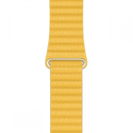 Apple Watch S5 44mm (Cellular) White Ceramic Case / Meyer Lemon Leather Loop