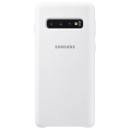 Чехол Samsung Galaxy S10 Silicone Cover White