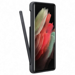 Чехол-книга Samsung Galaxy S21 Ultra Silicone Cover with S Pen Black