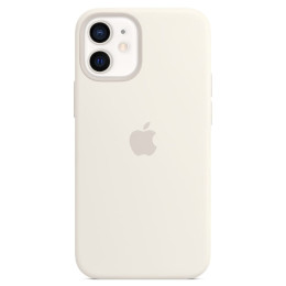 Чехол iPhone 12 mini Silicone Case MagSafe White
