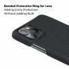 Чехол iPhone 11 Pro Pitaka Черно-Серый (шахматное плетение)/Кевлар (арамид) в рассрочку без первоначального взноса и переплат