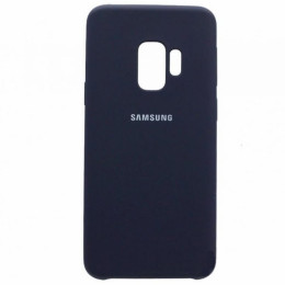 Чехол Samsung S9 Silicone Cover Blue