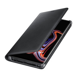 Чехол Samsung Note 9 Leather Wallet Cover Black