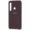 Чехол Samsung A9 (2018) Silicone Cover Black в рассрочку