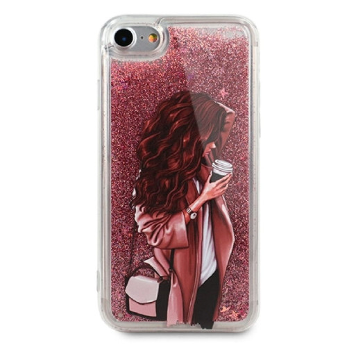 Чехол iPhone 7/8/SE Life Style Girl with coffee в рассрочку без первоначального взноса и переплат