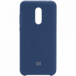 Чехол Xiaomi Redmi 5 Silicone Cover Blue