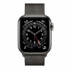 Apple Watch S6 40mm (Cellular) Graphite Stainless Steel Case / Graphite Milanese Loop в рассрочку без первоначального взноса и переплат