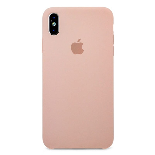 Чехол iPhone XS Max Silicone Case Pink Sand в рассрочку без первоначального взноса и переплат