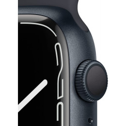 Apple Watch S7 41mm Midnight Aluminum Case / Midnight Sport Band
