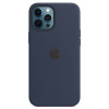 Чехол iPhone 12 Pro Max Silicone Case MagSafe Deep Navy в рассрочку без первоначального взноса и переплат