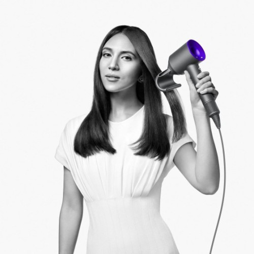 Фен Dyson Supersonic HD07 синий/медный с черным дорожным чехлом, расческами и 5 насадками в рассрочку без первоначального взноса и переплат