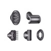 Фен Dyson Supersonic HD07 фуксия/яркий никель с черным дорожным чехлом, подставкой и 5 насадками в рассрочку без первоначального взноса и переплат