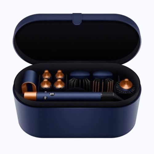 Стайлер Dyson Airwrap HS01 Complete с набором фирменных чехлов цвет берлинская лазурь/медь в рассрочку без первоначального взноса и переплат