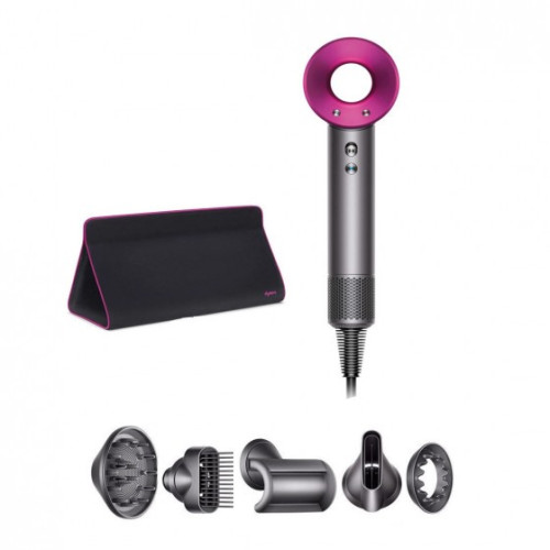 Фен Dyson Supersonic HD07 с 5 насадками в дорожном чехле в рассрочку без первоначального взноса и переплат