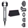 Фен Dyson Supersonic HD07 белый с черным дорожным чехлом и 5 насадками